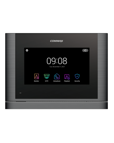 CDV-704MF (темное серебро). Монитор видеодомофона цветной. Commax в Ангарске