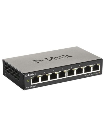 DGS-1100-08V2/A1A. Коммутатор. D-Link в Ангарске