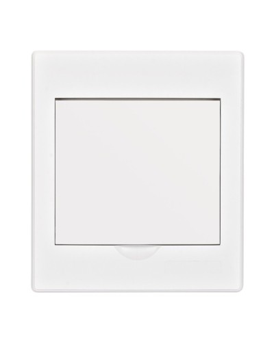 Корпус ЩРН-П 4 модуля IP41 навесной белая дверь (31084DEK). Корпус пластиковый. DEKraft в Ангарске