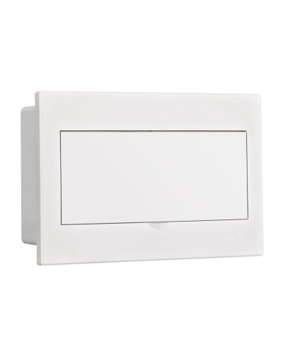 Корпус ЩРВ-П 13 модулей IP41 встраиваемый белая дверь (31083DEK). Корпус пластиковый. DEKraft в Ангарске