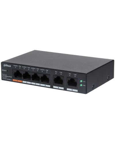 DH-CS4006-4ET-60. Сетевой PoE коммутатор. Dahua в Ангарске