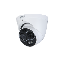 DHI-TPC-DF1241-B3F4-DW-S8. Профессиональная тепловизионная IP-камера купольная. Dahua