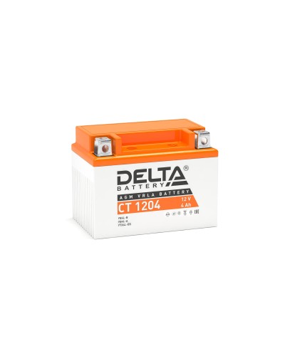 Delta CT 1204. Аккумулятор герметичный свинцово-кислотный стартерный. Delta в Ангарске