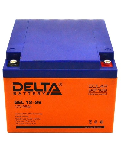Delta GEL 12-26. Аккумулятор герметичный свинцово-кислотный. Delta в Ангарске