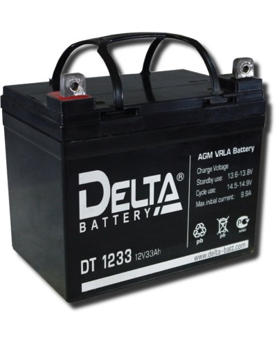 Delta DT 1233. Аккумулятор герметичный свинцово-кислотный. Delta в Ангарске