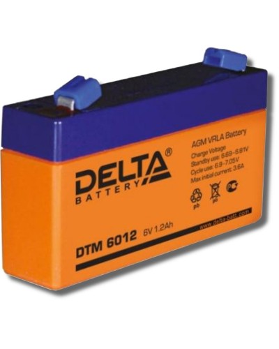 Delta DTM 6012. Аккумулятор герметичный свинцово-кислотный. Delta в Ангарске