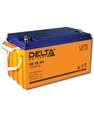 Delta HR 12-65. Аккумулятор герметичный свинцово-кислотный. Delta в Ангарске