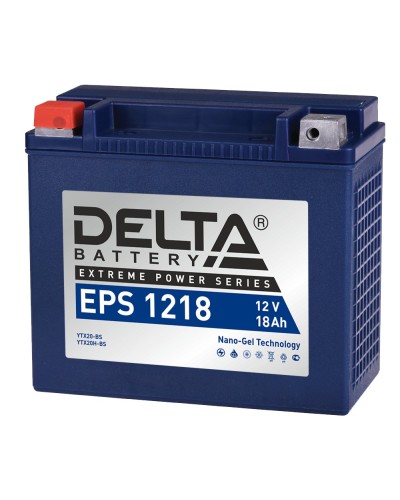 Delta EPS 1218. Аккумулятор герметичный свинцово-кислотный стартерный. Delta в Ангарске