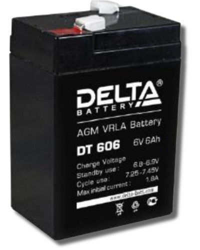 Delta DT 606. Аккумулятор герметичный свинцово-кислотный. Delta в Ангарске