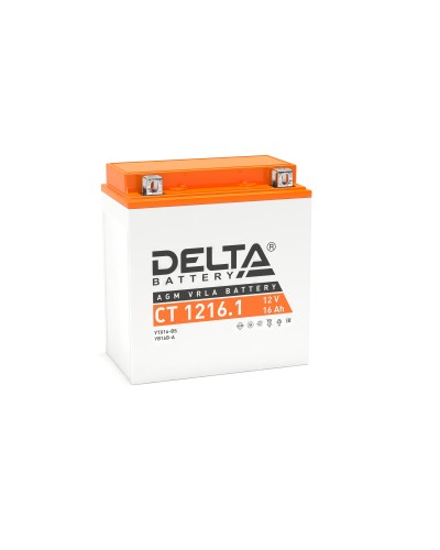 Delta CT 1216.1. Аккумулятор герметичный свинцово-кислотный стартерный. Delta в Ангарске