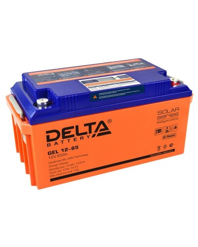Delta GEL 12-65. Аккумулятор герметичный свинцово-кислотный. Delta в Ангарске
