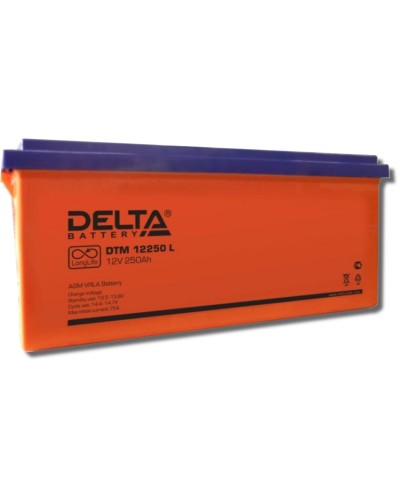 Delta DTM 12250 L. Аккумулятор герметичный свинцово-кислотный. Delta в Ангарске