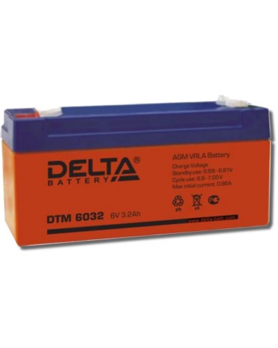 Delta DTM 6032. Аккумулятор герметичный свинцово-кислотный. Delta в Ангарске
