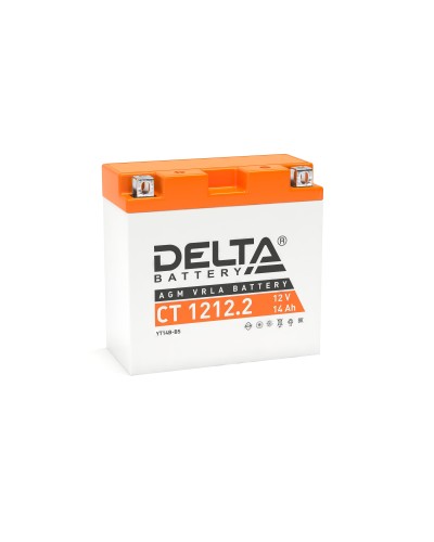 Delta CT 1212.2. Аккумулятор герметичный свинцово-кислотный стартерный. Delta в Ангарске
