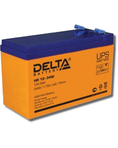 Delta HR 12-34 W. Аккумулятор герметичный свинцово-кислотный. Delta в Ангарске