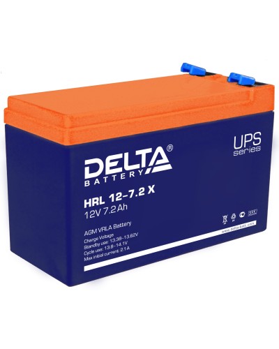 Delta HRL 12-7.2 X. Аккумулятор герметичный свинцово-кислотный. Delta в Ангарске