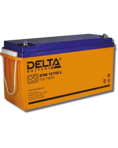 Delta DTM 12150 L. Аккумулятор герметичный свинцово-кислотный. Delta в Ангарске