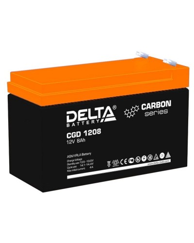Delta CGD 1208. Аккумулятор герметичный свинцово-кислотный. Delta в Ангарске