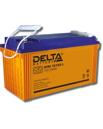 Delta DTM 12120 L. Аккумулятор герметичный свинцово-кислотный. Delta в Ангарске