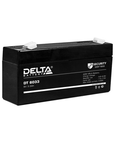Delta DT 6033 (125мм). Аккумулятор герметичный свинцово-кислотный. Delta в Ангарске