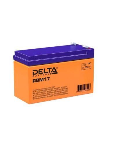 Delta RBM17. Аккумулятор для ИБП APC. Delta в Ангарске