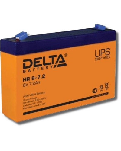 Delta HR 6-7.2. Аккумулятор герметичный свинцово-кислотный. Delta в Ангарске