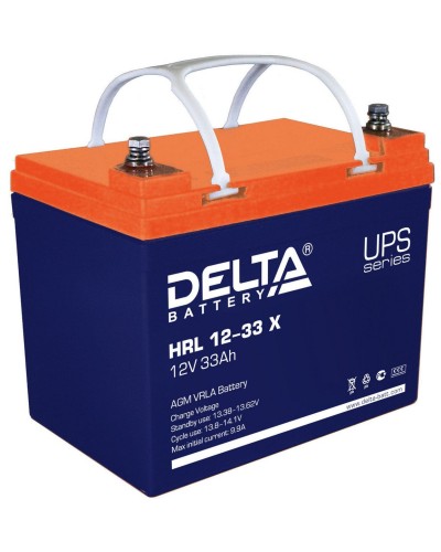 Delta HRL 12-33 X. Аккумулятор герметичный свинцово-кислотный. Delta в Ангарске