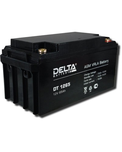 Delta DT 1265. Аккумулятор герметичный свинцово-кислотный. Delta в Ангарске