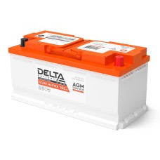 Delta START MASTER AGM 12105 (105 Ah). Аккумулятор автомобильный герметичный свинцово-кислотный. Delta