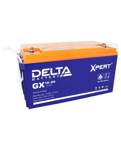 Delta GX 12-65. Аккумулятор герметичный свинцово-кислотный. Delta в Ангарске