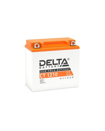Delta CT 1210. Аккумулятор герметичный свинцово-кислотный стартерный. Delta в Ангарске