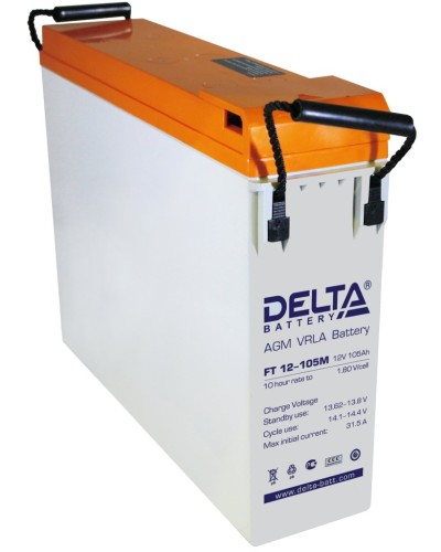 Delta FT 12-105 M. Аккумулятор герметичный свинцово-кислотный. Delta в Ангарске