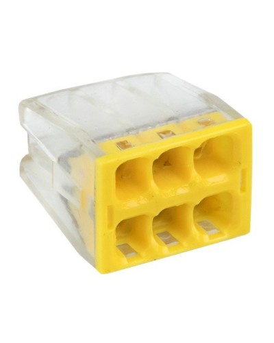 СМК 2273-246 6-проводная PROxima (plc-smk-2273-246). Строительно-монтажная клемма с пастой. EKF в Ангарске