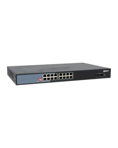 TSX-U-2GX/SFP-16GTP-R. Промышленный неуправляемый коммутатор. EKF в Ангарске