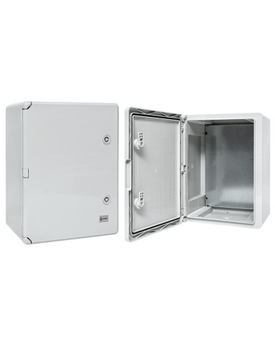 Бокс пластиковый с монтажной платой 400х300х220 IP65 PROxima (PB65MP004). Бокс пластиковый антивандальный. EKF в Ангарске
