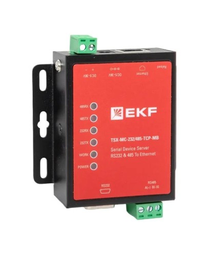 TSX-MC-232/485-TCP-MB. Преобразователь RS-232/485 в Ethernet. EKF в Ангарске