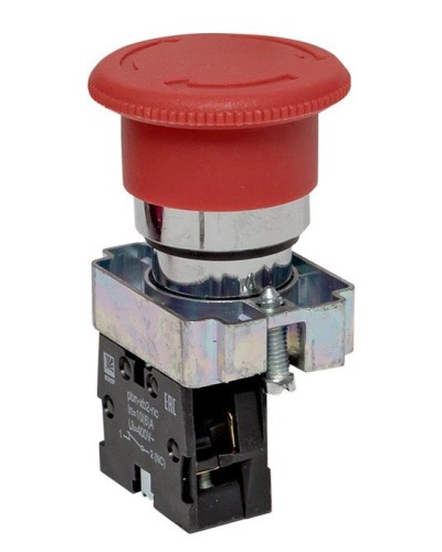 BS542 поворотная красная грибок NC (xb2-bs542). Кнопка поворотная красная грибок. EKF в Ангарске