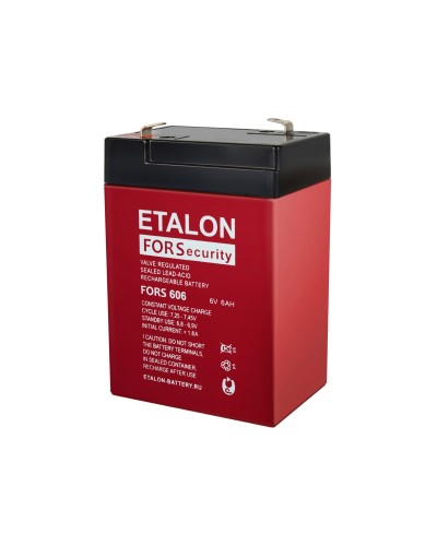 ETALON FORS 606. Аккумулятор герметичный свинцово-кислотный. ETALON в Ангарске