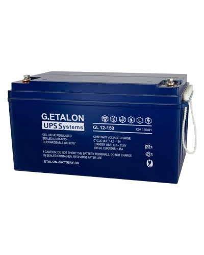 G.ETALON GL 12-150. Аккумулятор герметичный свинцово-кислотный. ETALON в Ангарске