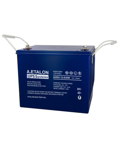 A.ETALON AHRX 12-630W (140). Аккумулятор герметичный свинцово-кислотный. ETALON в Ангарске