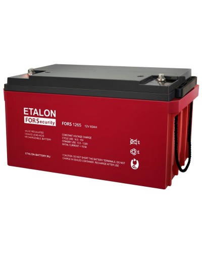 ETALON FORS 1265. Аккумулятор герметичный свинцово-кислотный. ETALON в Ангарске
