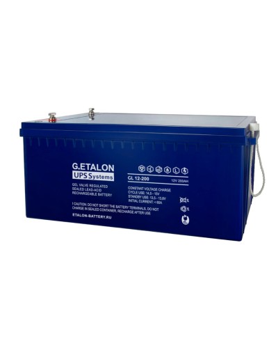 G.ETALON GL 12-200. Аккумулятор герметичный свинцово-кислотный. ETALON в Ангарске