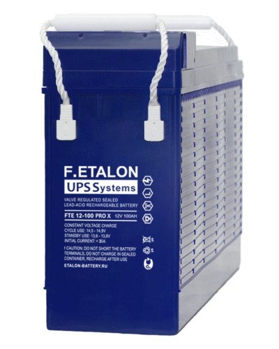F.ETALON FTE 12-100 PRO X. Аккумулятор герметичный свинцово-кислотный. ETALON в Ангарске