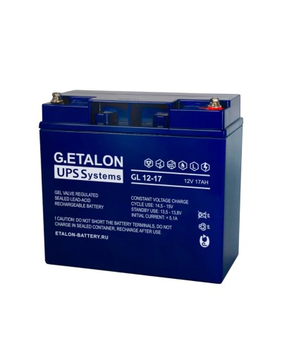 G.ETALON GL 12-17. Аккумулятор герметичный свинцово-кислотный. ETALON в Ангарске