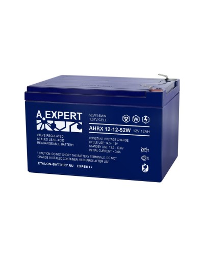 A.EXPERT AHRX 12-12-52W. Аккумулятор герметичный свинцово-кислотный. EXPERT в Ангарске
