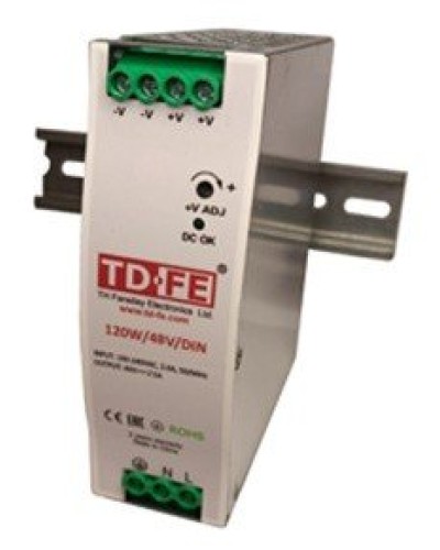 120W/48V/DIN. Блок питания. FARADAY в Ангарске