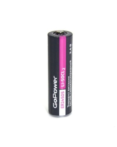 ER14505 GoPower. Литий-тионилхлоридный элемент питания. GoPower в Ангарске