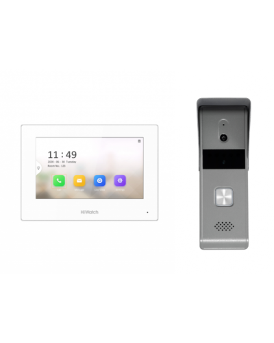 DS-D100HKWF. Комплект IP-видеодомофона. HiWatch в Ангарске