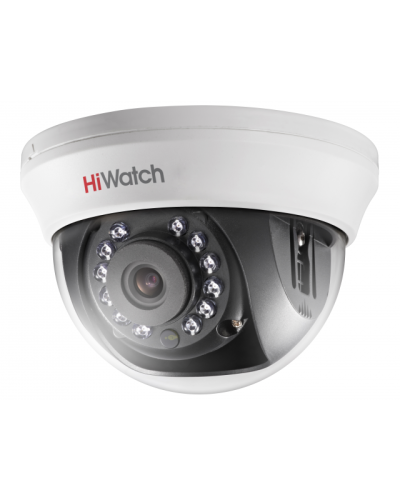 DS-T591(C) (3.6 mm). Бюджетная видеокамера мультиформатная купольная. HiWatch в Ангарске