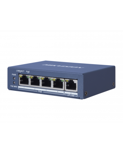 DS-3E0505P-E/M. Коммутатор с питанием POE. Hikvision в Ангарске